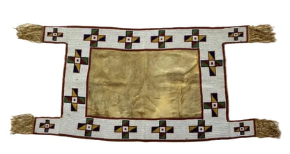Native American Beaded Saddle Blanket