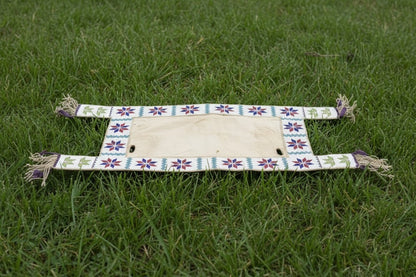 Native American Beaded Saddle Blanket