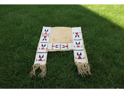 Native American Beaded Saddle Blanket