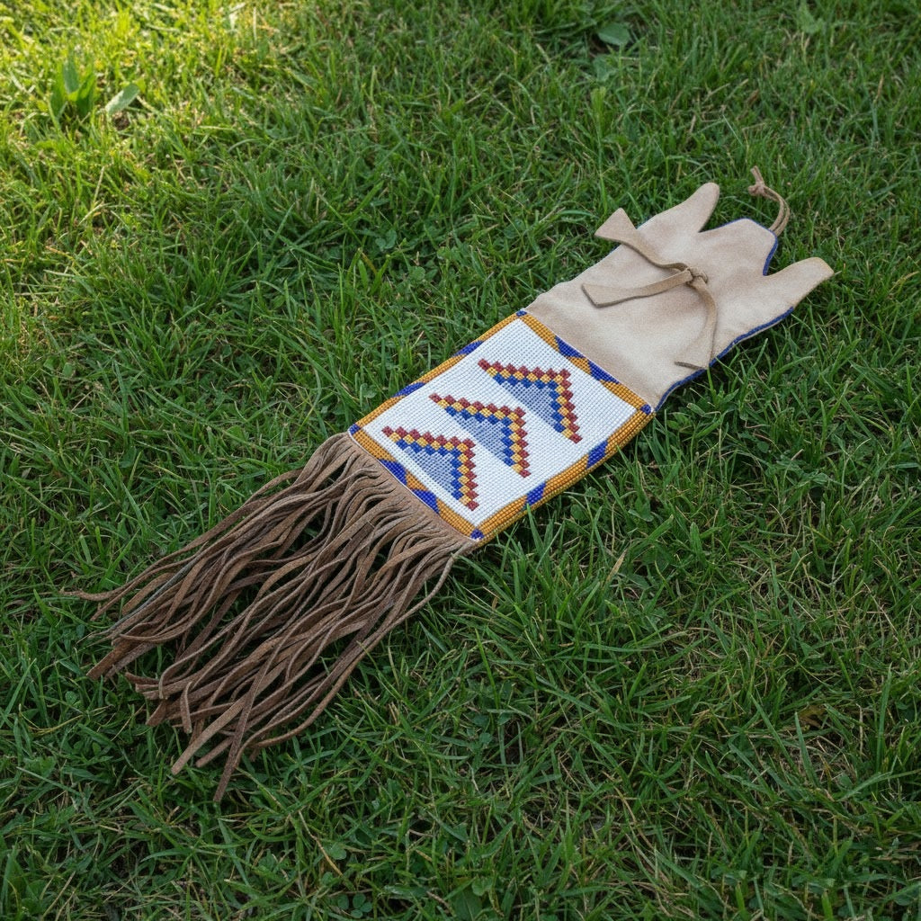 Native American Beaded Bag
