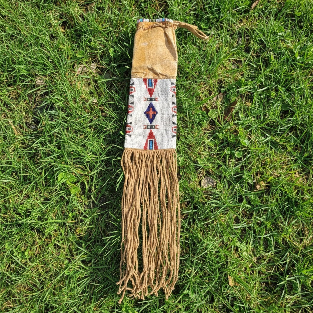 Native American Beaded Bag