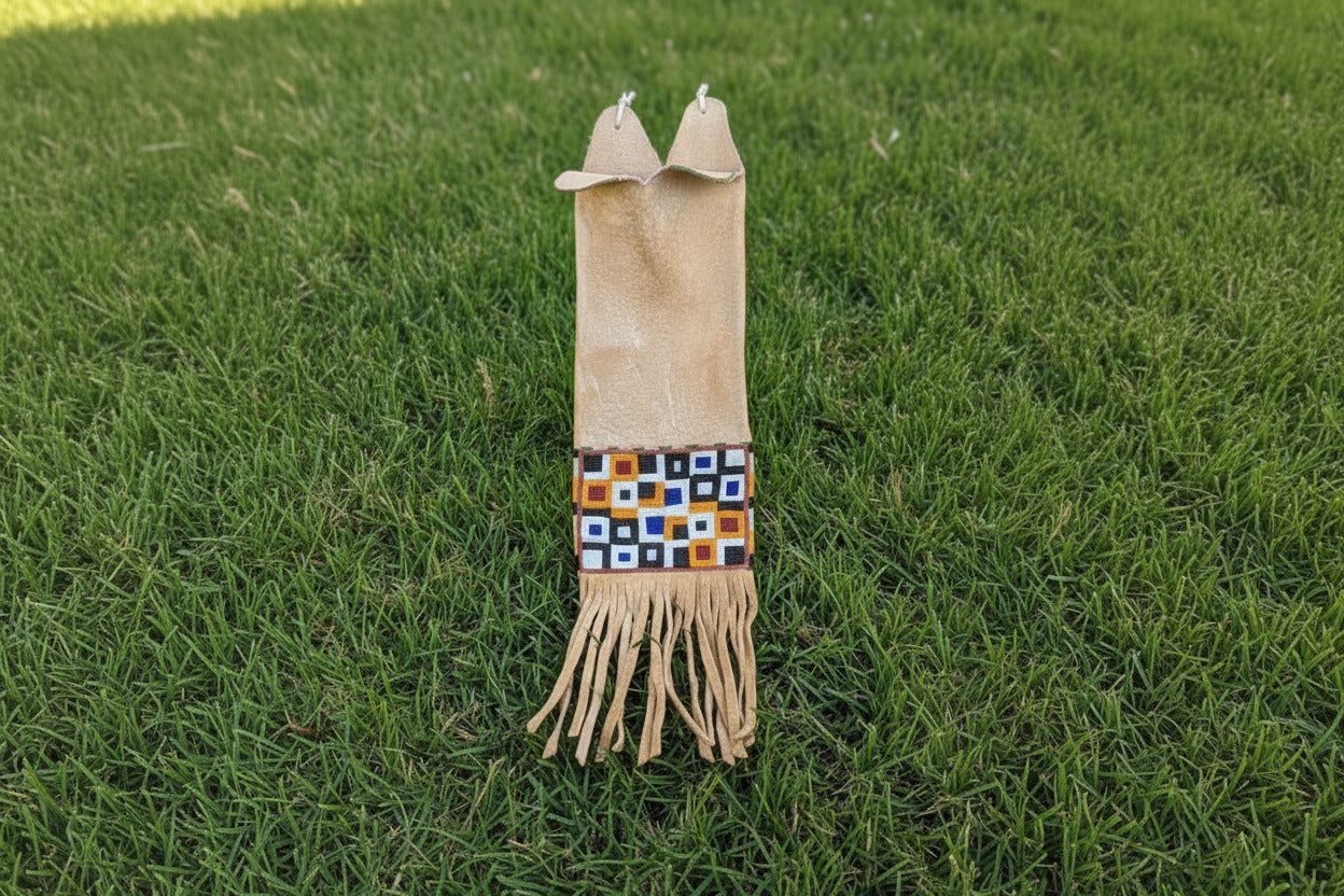 Native American Beaded Bag