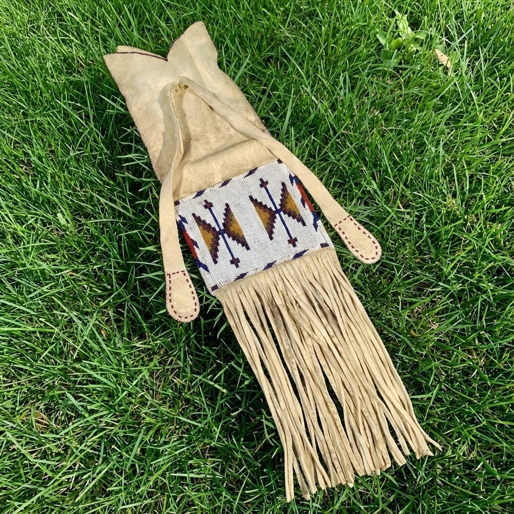Native American Beaded Bag