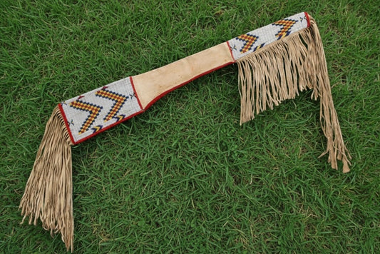Native American Beaded Scabbard Rifle Sheath