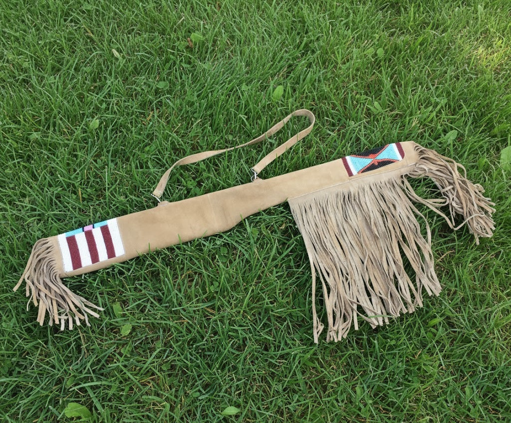 Native American Beaded Scabbard Rifle Sheath