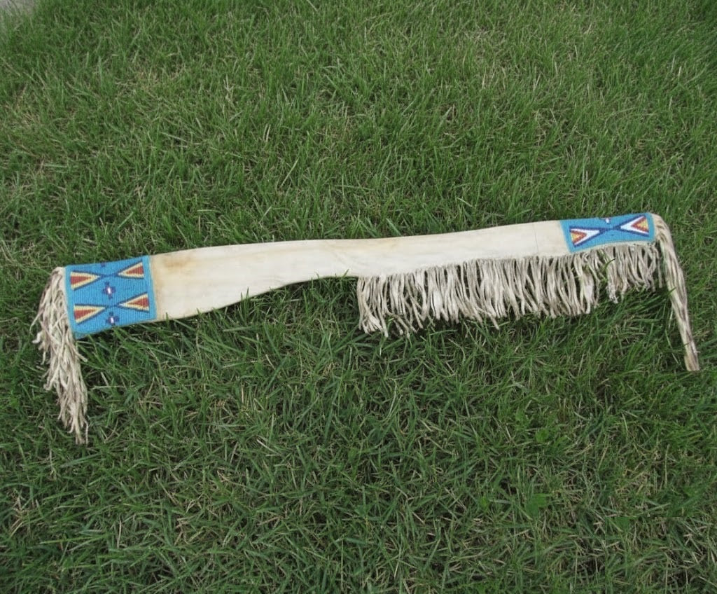 Native American Beaded Scabbard Rifle Sheath
