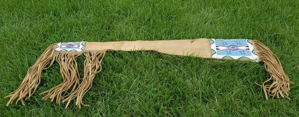 Native American Beaded Scabbard Rifle Sheath