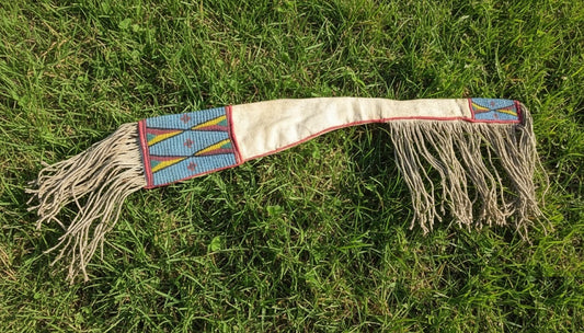 Native American Beaded Scabbard Rifle Sheath