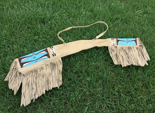 Native American Beaded Scabbard Rifle Sheath