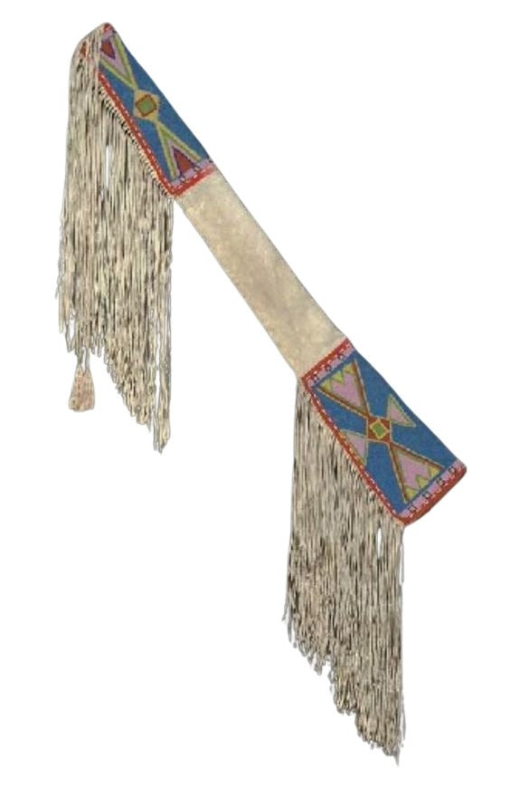 Native American Beaded Scabbard Rifle Sheath PWSC139