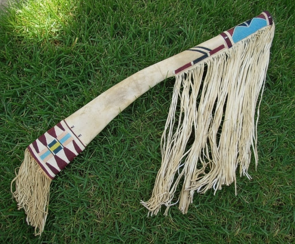 Native American Beaded Scabbard Rifle Sheath