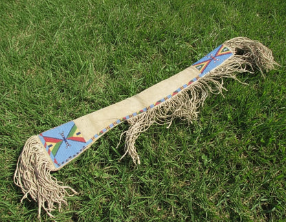 Native American Beaded Scabbard Rifle Sheath PWSC142