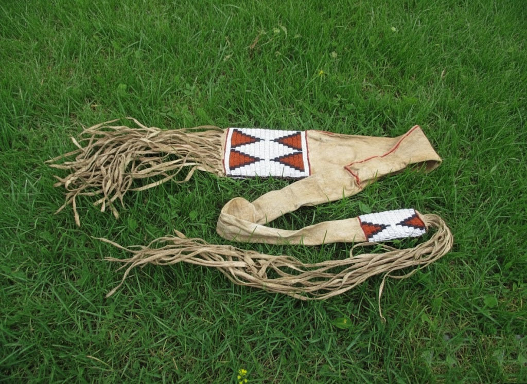 Native American Beaded Scabbard Rifle Sheath