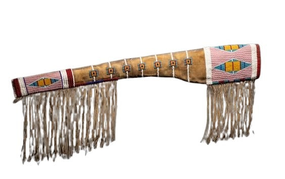 Native American Beaded Scabbard Rifle Sheath PWSC144