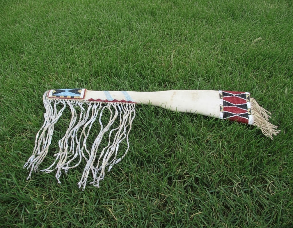 Native American Beaded Scabbard Rifle Sheath