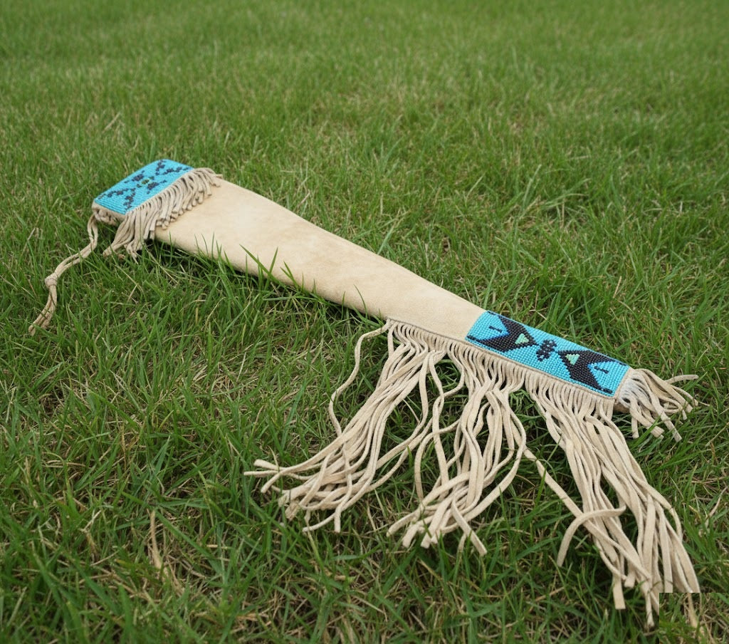 Native American Beaded Scabbard Rifle Sheath