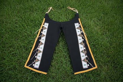Native American Beaded Leather chaps 
