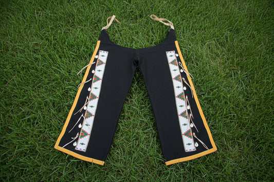 Native American Beaded Leather chaps 