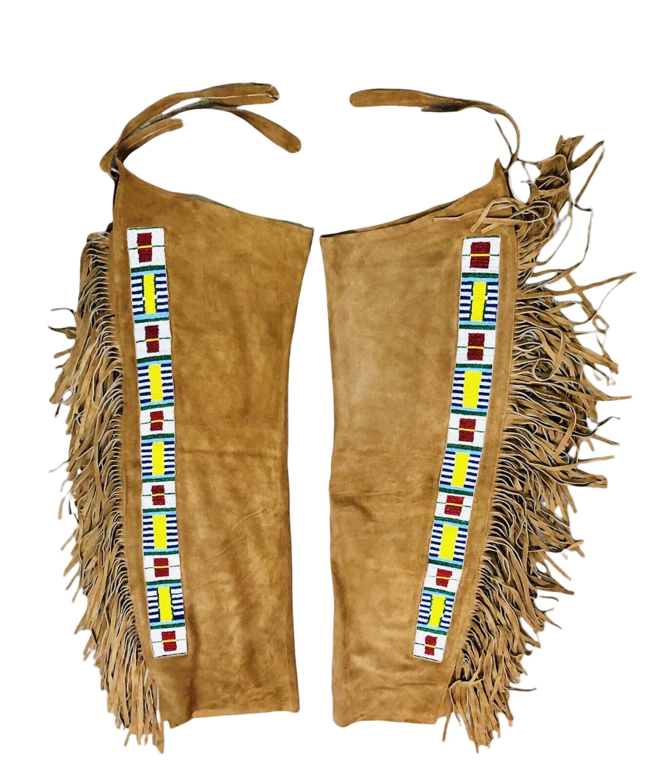 Native American Beaded Leather chaps 