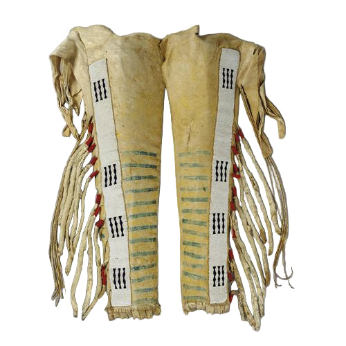 Native American Beaded Leather chaps 