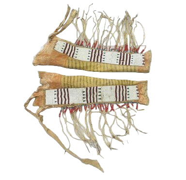 Native American Beaded Leather chaps 