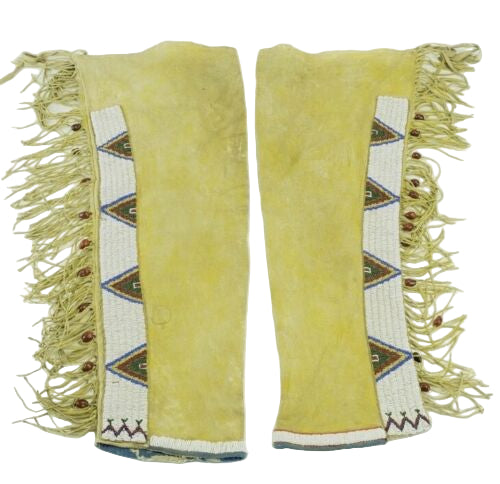 Native American Beaded Leather chaps