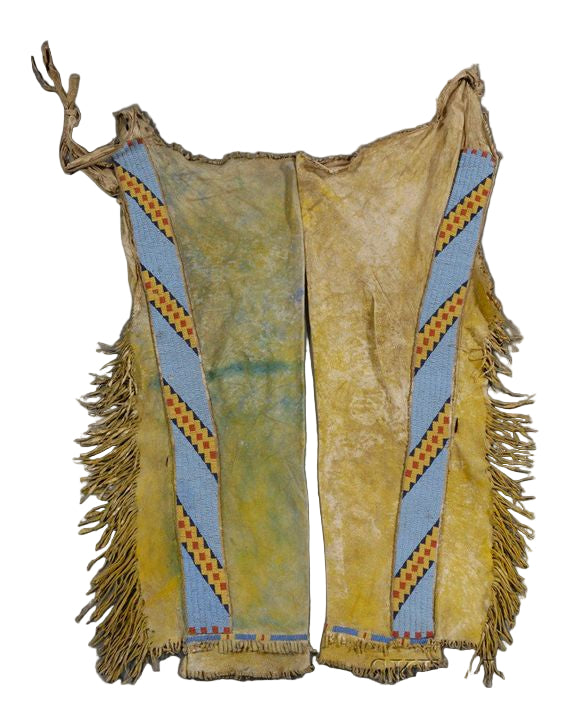 Native American Beaded Leather chaps