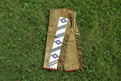 Native American Beaded Leather chaps 