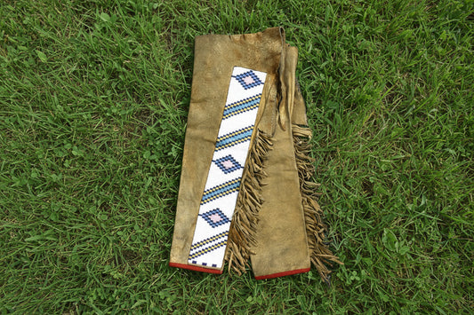 Native American Beaded Leather chaps 
