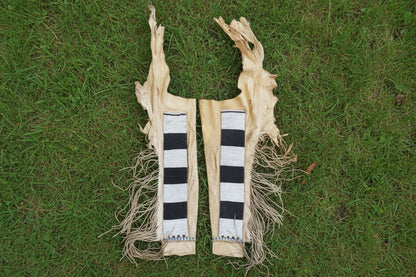 Native American Beaded Leather chaps 