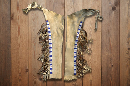 Native American Beaded Leather chaps 