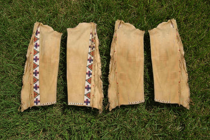 Native American Beaded Leather chaps 