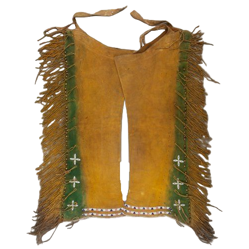 Native American Beaded Leather chaps