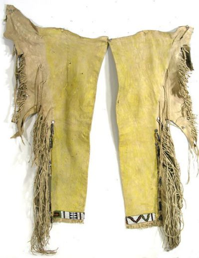 Native American Beaded Leather chaps