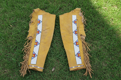 Native American Beaded Leather chaps