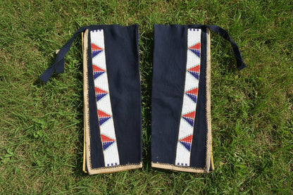 Native American Beaded Leather chaps 