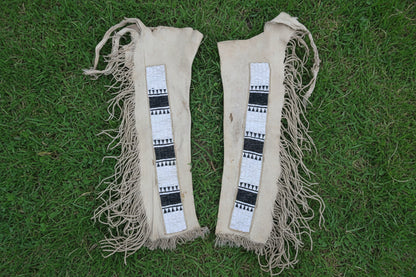 Native American Beaded Leather chaps 