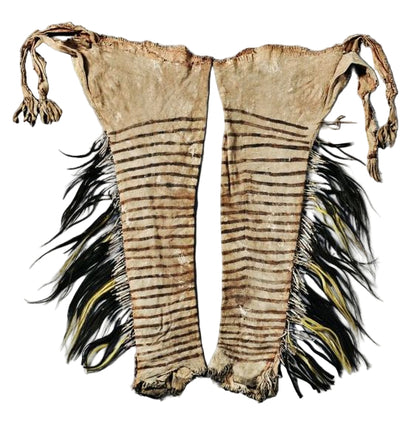 Native American Beaded Leather chaps 