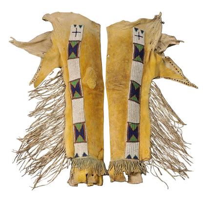 Native American Beaded Leather chaps