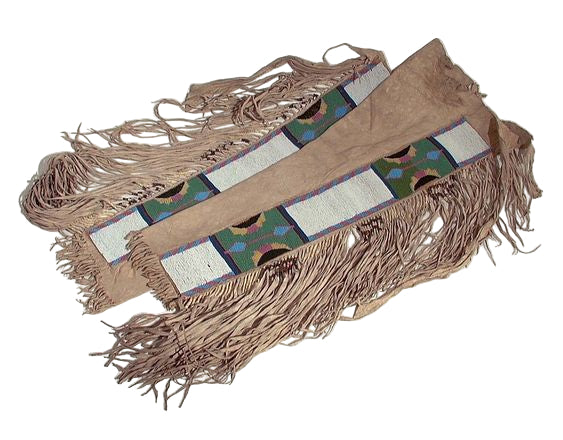 Native American Beaded Leather chaps 