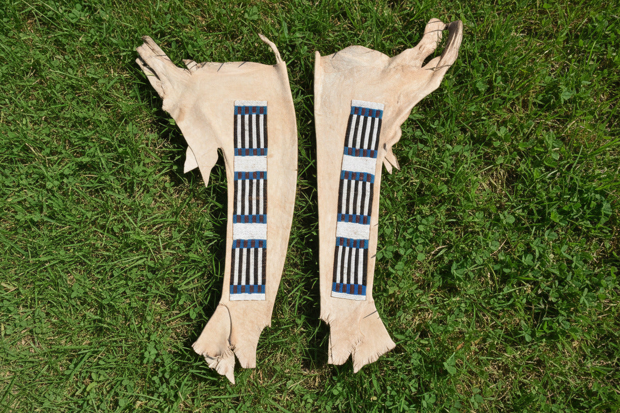 Native American Beaded Leather chaps 