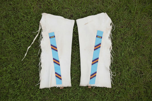 Native American Beaded Leather chaps 