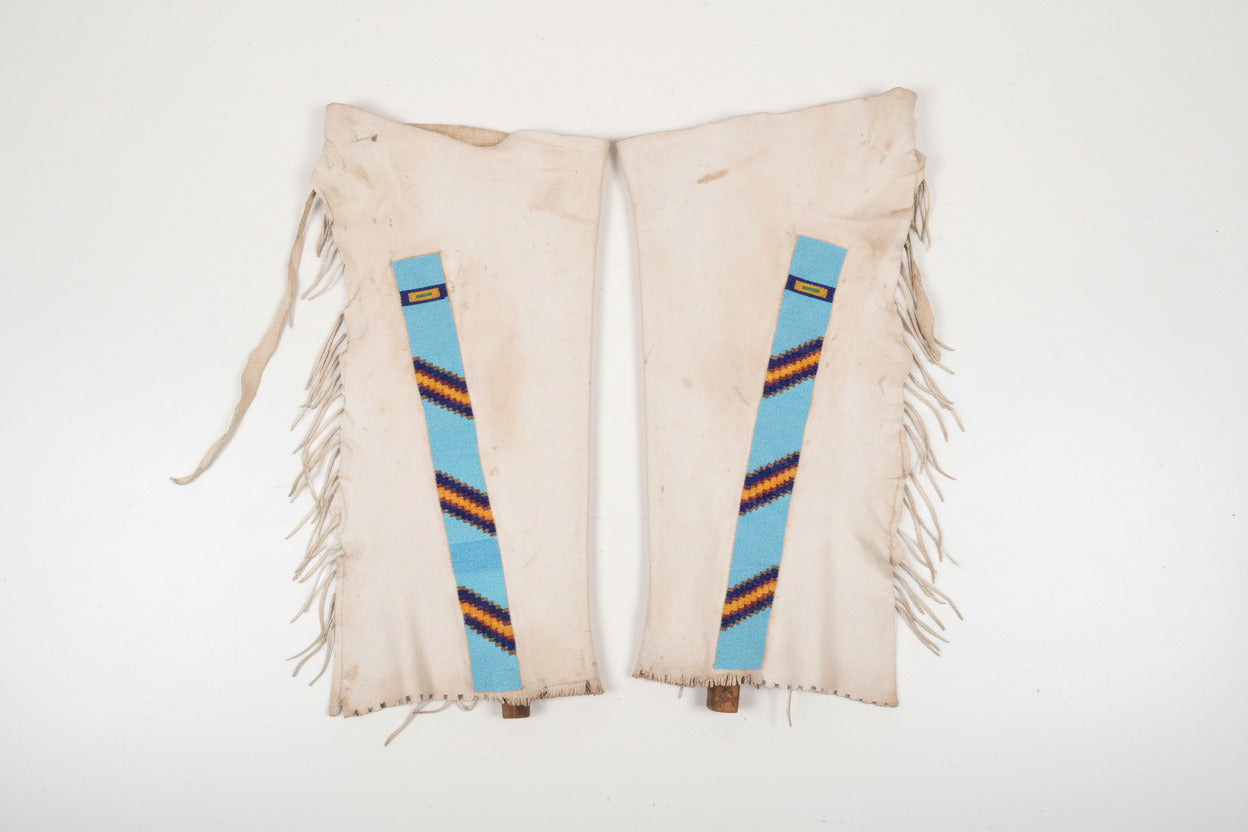 Native American Beaded Leather chaps 