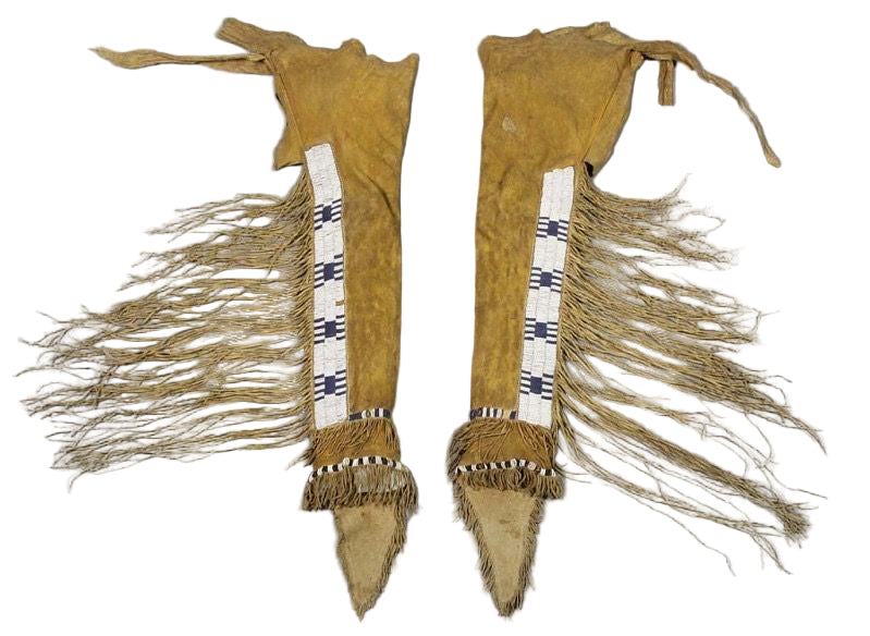 Native American Beaded Leather chaps