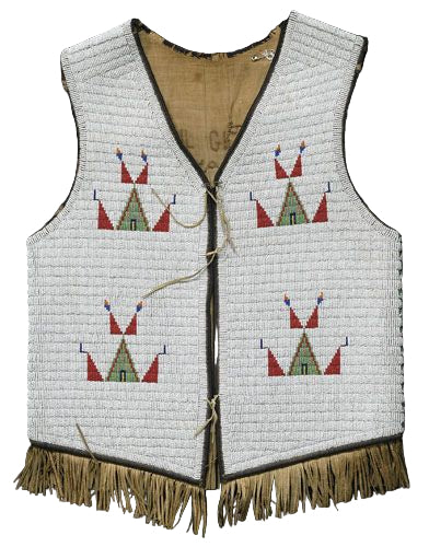 Native American Beaded Vest