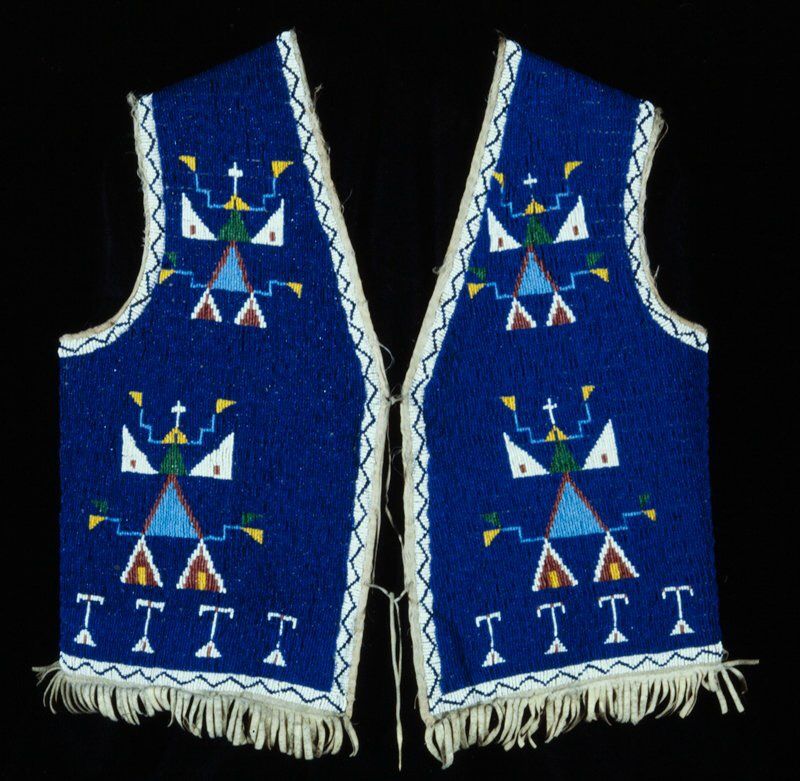Native American Beaded Vest