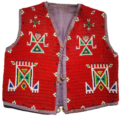 Native American Beaded Vest