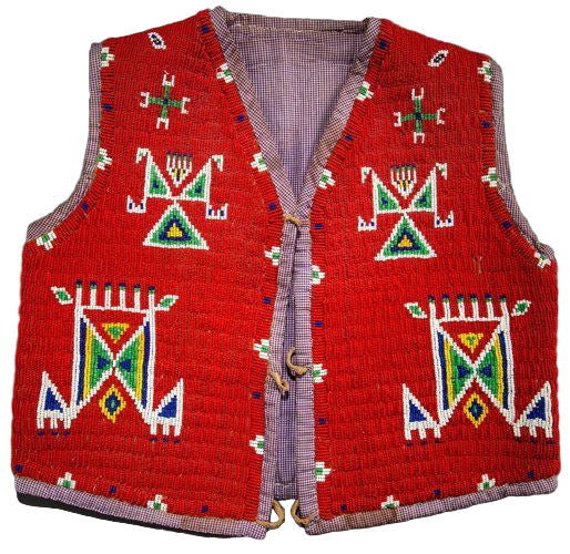 Native American Beaded Vest