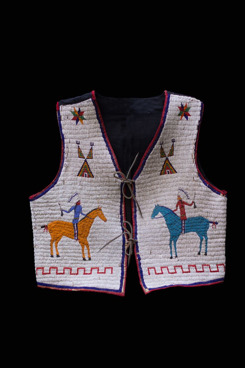 Native American Beaded Vest