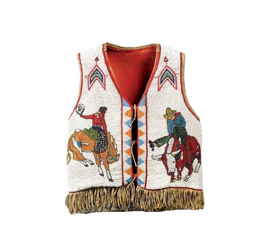 native American beaded vest